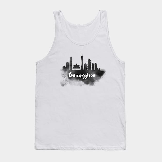 Guangzhou watercolor Tank Top by kursatunsal